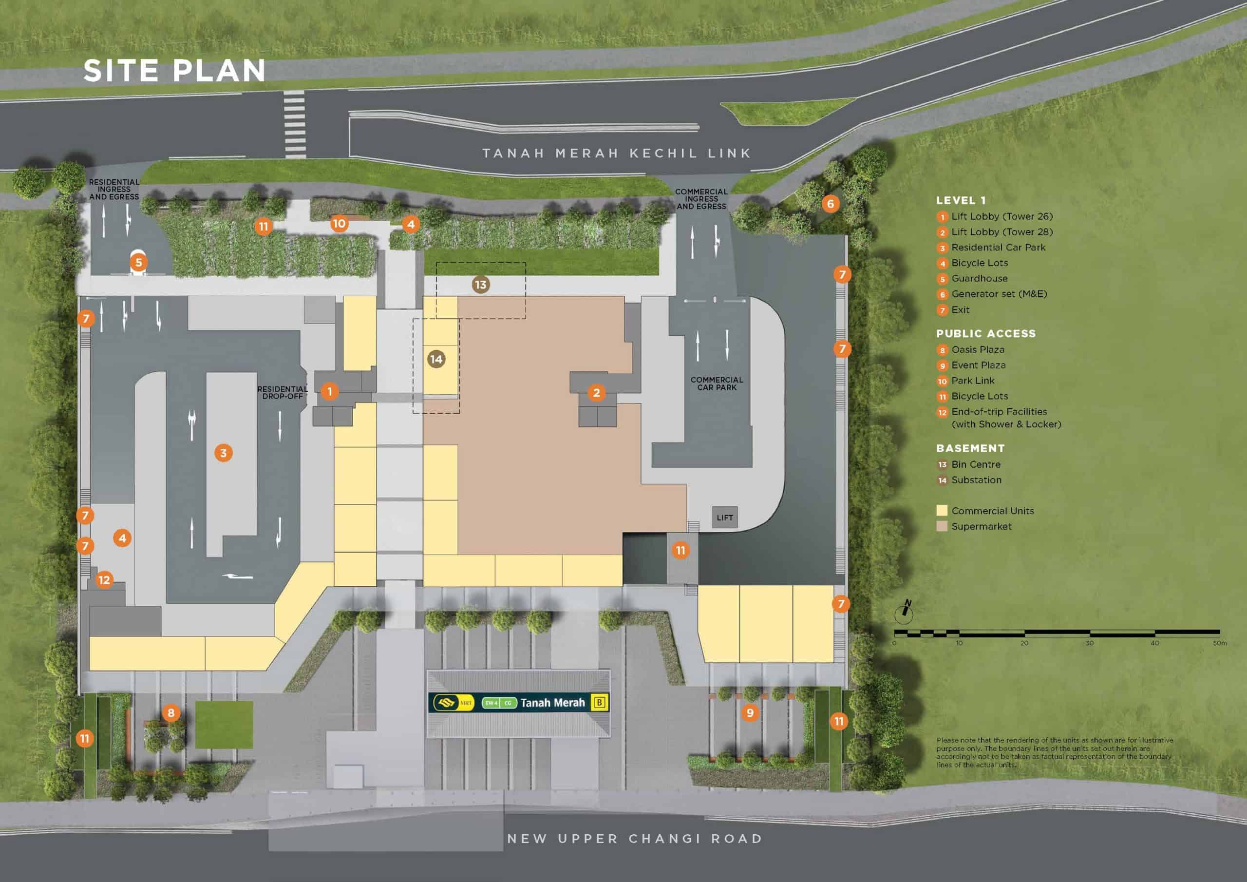 Sceneca Residence Site Plan A